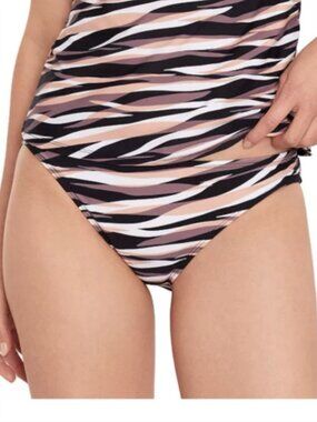 Salt + Cove Juniors' Striped Hipster Bikini Bottoms - Size: Small - NWT